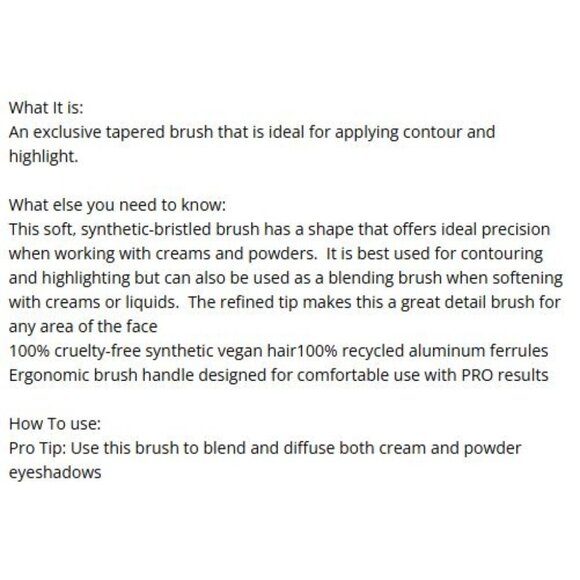 Lancôme Contour & Highlight Makeup Brush # 7 Full Size. NEW & Still‎ Sealed - Picture 6 of 8